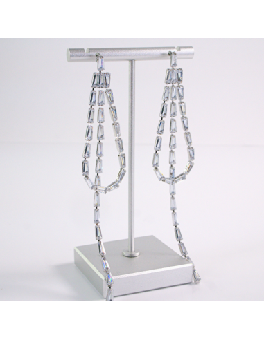 Kolczyki WIECZOROWE Z CYRKONIAMI  MAXI Lolita...