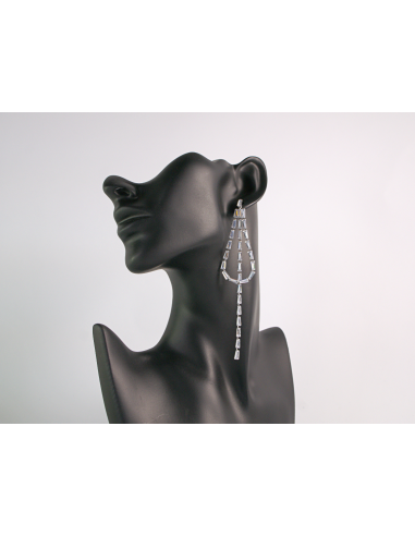 Kolczyki WIECZOROWE Z CYRKONIAMI  MAXI Lolita...