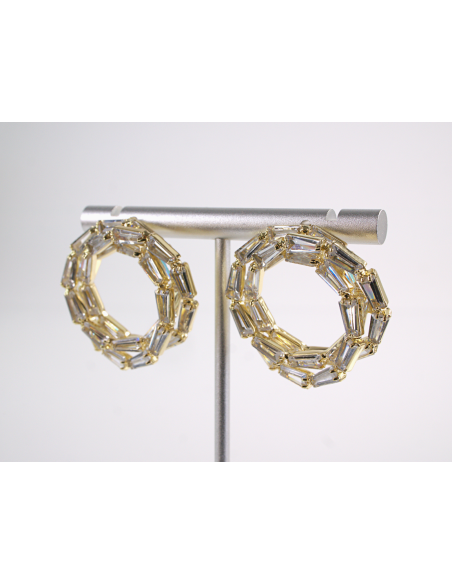 Kolczyki WIECZOROWE Z CYRKONIAMI  Lolita Akcesoria SREBRNY SZTYFT 925