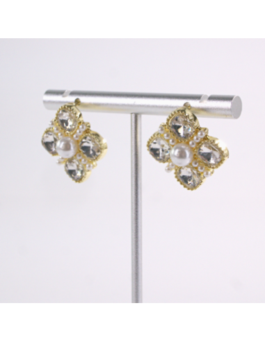 Kolczyki WIECZOROWE GRAFITOWY CYRKONIE  Lolita...