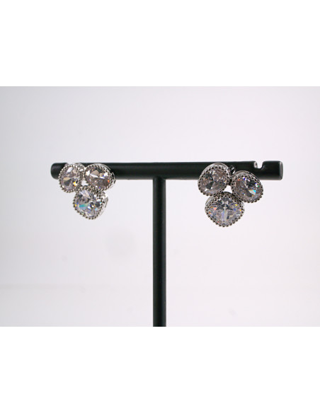 Kolczyki WIECZOROWE CYRKONIE PREMIUM  Lolita Akcesoria SREBRNY SZTYFT 925