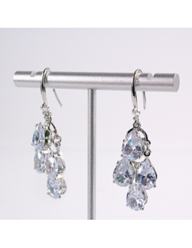Kolczyki WISZĄCE ŁEZKI CYRKONIE Lolita...