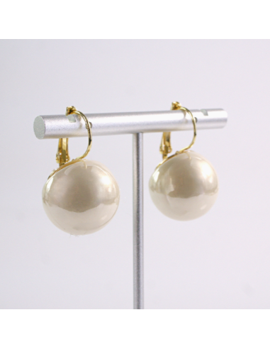 Kolczyki DUŻE PERŁY MAXI  Lolita Akcesoria...