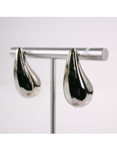 Kolczyki SREBRNE ŁEZKI KROPLE  STAL CHIRURGICZNA  LOLITA... 2