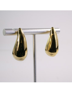 Kolczyki ZŁOTE  ŁEZKI KROPLE  STAL CHIRURGICZNA  LOLITA... 2