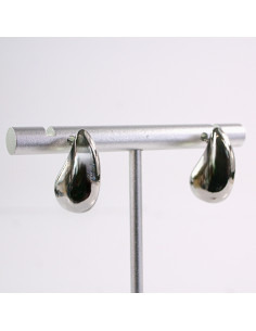 Kolczyki SREBRNE ŁEZKI KROPLE  STAL CHIRURGICZNA  LOLITA... 2