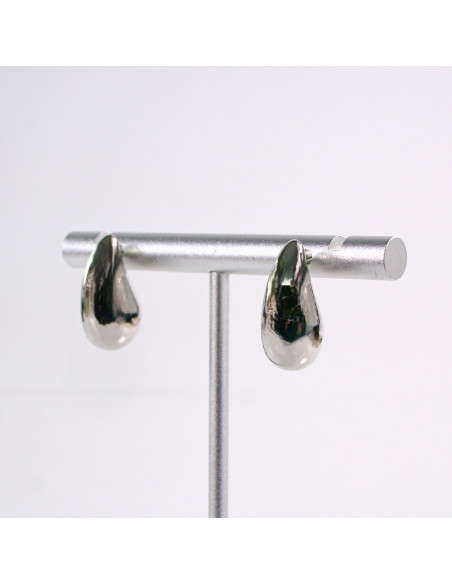Kolczyki SREBRNE ŁEZKI KROPLE  STAL CHIRURGICZNA  LOLITA AKCESORIA 2 CM