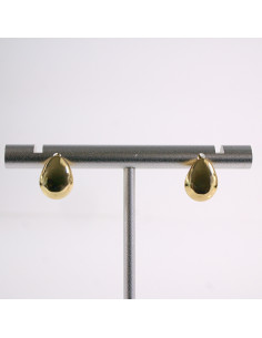 Kolczyki ZŁOTE KROPLE  ŁEZKI   STAL CHIRURGICZNA  LOLITA...