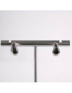 Kolczyki SREBRNE ŁEZKI KROPLE KROPLE  STAL CHIRURGICZNA... 2