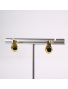 Kolczyki ZŁOTE  ŁEZKI KROPLE  STAL CHIRURGICZNA  LOLITA... 2