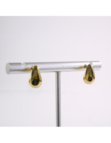 Kolczyki ZŁOTE  ŁEZKI KROPLE  STAL CHIRURGICZNA...