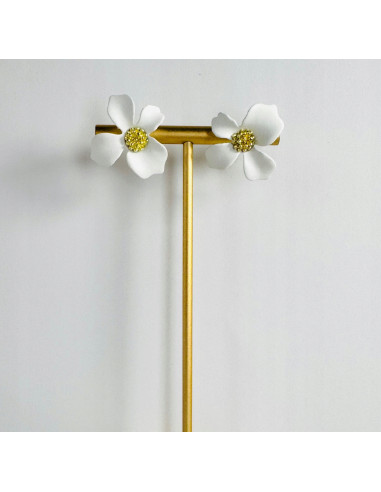 Kolczyki KWIATY KWIATKI BOHO Lolita Accessories...