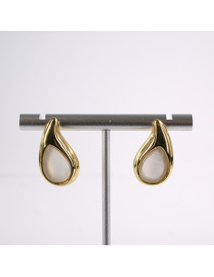 Kolczyki ZŁOTE  ŁEZKI KROPLE  STAL CHIRURGICZNA  LOLITA...