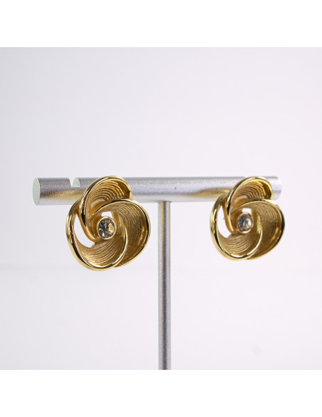 Kolczyki ZŁOTE  PRECLE SUPEŁKI   STAL CHIRURGICZNA  LOLITA AKCESORIA