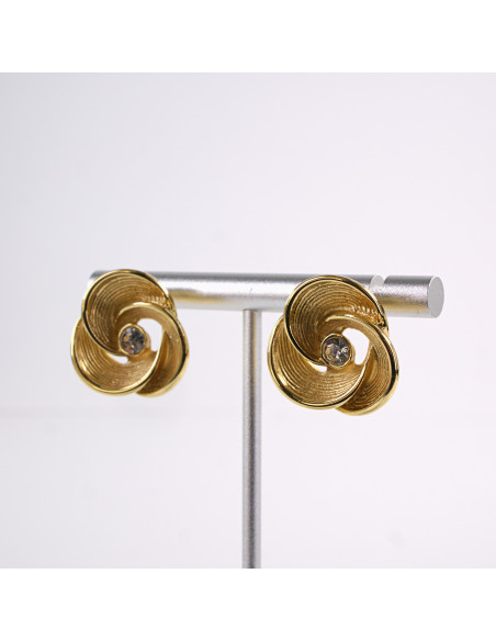 Kolczyki ZŁOTE  PRECLE SUPEŁKI   STAL CHIRURGICZNA  LOLITA AKCESORIA