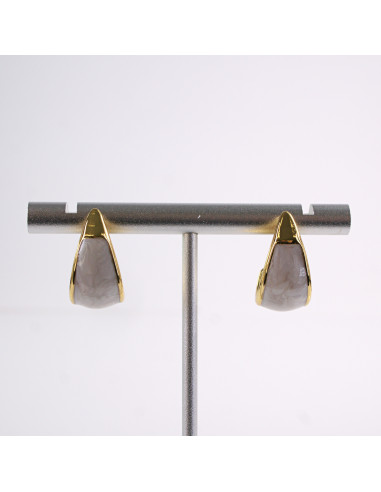 Kolczyki ZŁOTY ZAWIJAS    STAL CHIRURGICZNA...