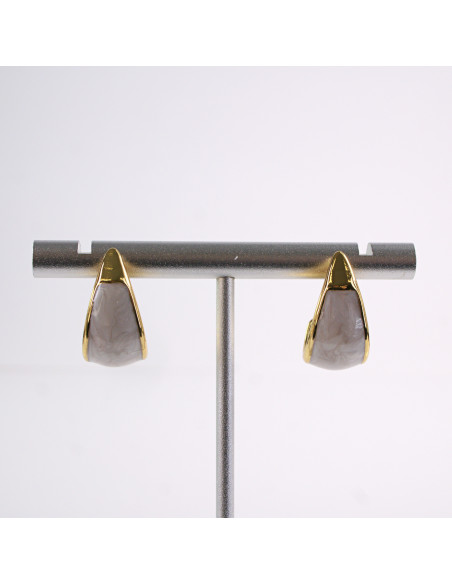 Kolczyki ZŁOTY ZAWIJAS    STAL CHIRURGICZNA  LOLITA AKCESORIA