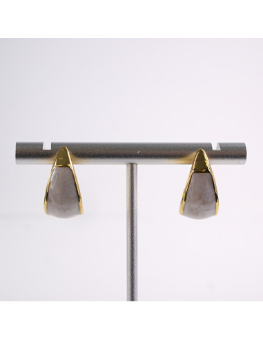 Kolczyki ZŁOTY ZAWIJAS    STAL CHIRURGICZNA...