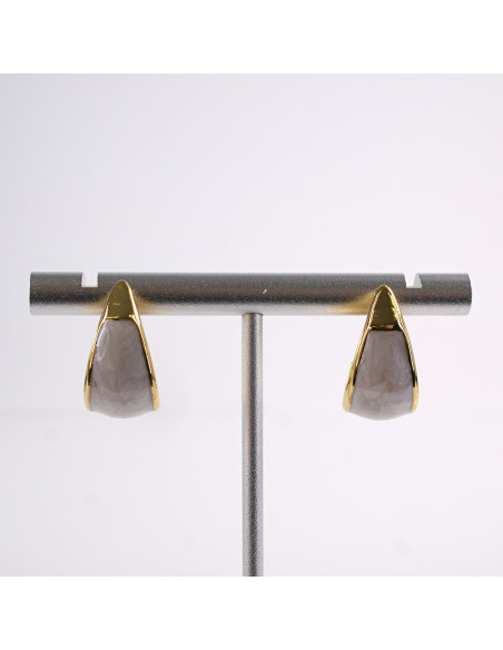 Kolczyki ZŁOTY ZAWIJAS    STAL CHIRURGICZNA  LOLITA AKCESORIA