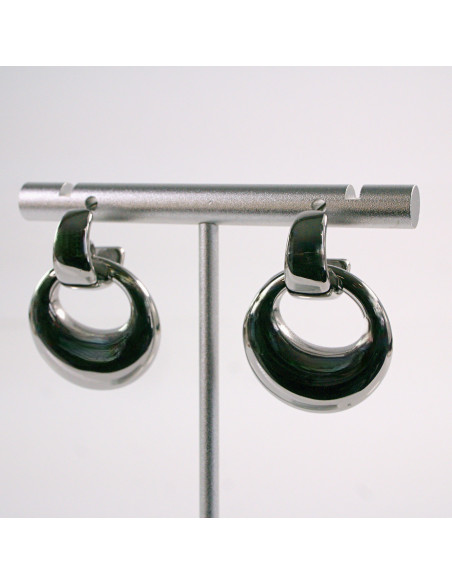 Kolczyki SREBRNE SREBRNY  STAL CHIRURGICZNA  LOLITA AKCESORIA