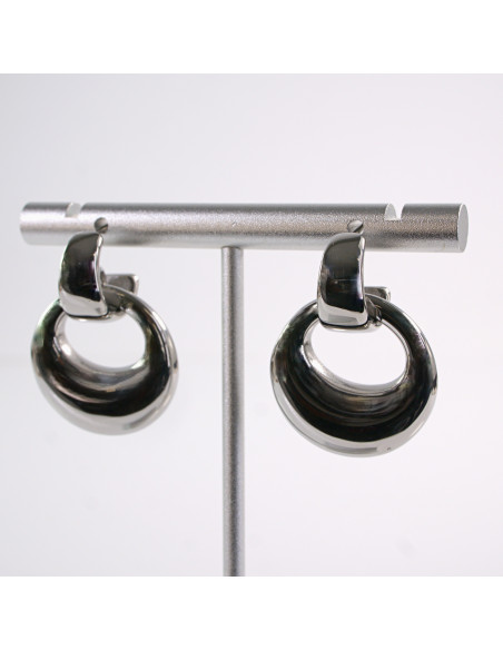 Kolczyki SREBRNE SREBRNY  STAL CHIRURGICZNA  LOLITA AKCESORIA