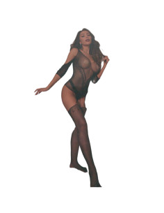 BIELIZNA EROTYCZNA BODY  SEKSOWNA KOMPLET CZARNY Lolita...