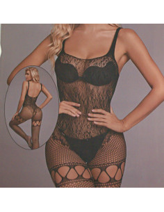 BIELIZNA EROTYCZNA BODY  SEKSOWNA KOMPLET CZARNY Lolita... 2