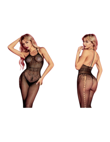 BIELIZNA EROTYCZNA BODY  SEKSOWNA KOMPLET CZARNY Lolita Accessories