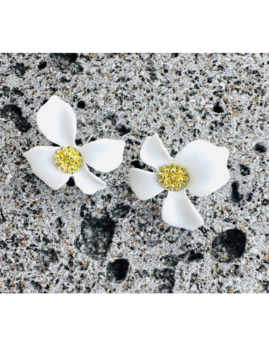 Kolczyki KWIATY KWIATKI BOHO Lolita Accessories...