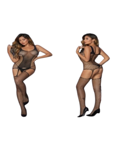 BIELIZNA EROTYCZNA BODY  SEKSOWNA KOMPLET CZARNY Lolita...