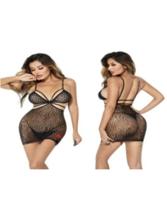 BIELIZNA EROTYCZNA BODY  SEKSOWNA KOMPLET CZARNY Lolita...