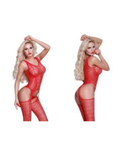BIELIZNA EROTYCZNA BODY  SEKSOWNA KOMPLET CZERWONY Lolita...