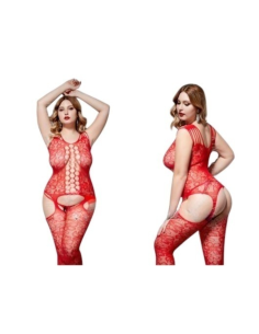 BIELIZNA EROTYCZNA BODY  SEKSOWNA KOMPLET CZERWONY Lolita...