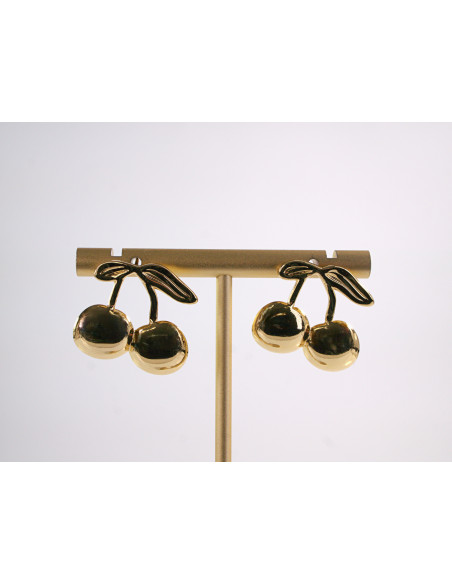 Kolczyki WIŚNIE WISIENKI WIŚNIA STAL CHIRURGICZNA  LOLITA AKCESORIA