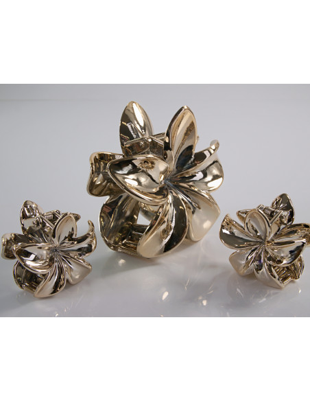 Klamra do Włosów HAWAJSKI KWIATEK ECARLA Lolita Akcesoria zestaw 3 sztuki