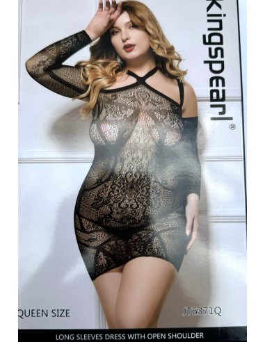 SEXI Bodystocking SEKSOWANA SIATECZKA NA CIAŁO ZMYSŁOWA KOBIECA SEXI XL