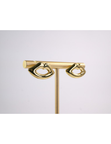 Kolczyki ZŁOTE USTA  STAL CHIRURGICZNA  LOLITA...