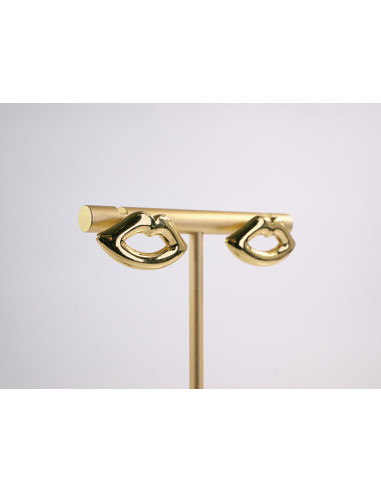 Kolczyki ZŁOTE USTA  STAL CHIRURGICZNA  LOLITA...