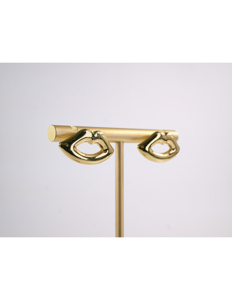 Kolczyki ZŁOTE USTA  STAL CHIRURGICZNA  LOLITA AKCESORIA