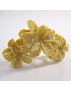 Klamra do Włosów HAWAJSKI potrójny KWIATEK ECARLA Lolita...