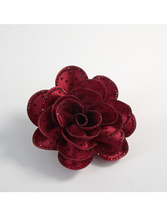 KWIAT Z MATERIAŁU BROSZKA PRZYPINKA PREZENT LOLITA...