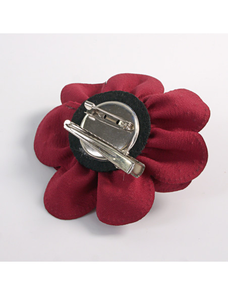 KWIAT Z MATERIAŁU BROSZKA PRZYPINKA PREZENT LOLITA ACCCESSORIES 9 CM
