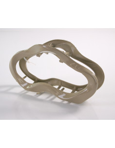 Klamra do Włosów METALOWA BEŻOWA  WAVE Lolita Akcesoria 2