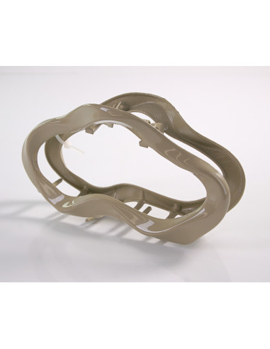 Klamra do Włosów METALOWA BEŻOWA  WAVE Lolita...