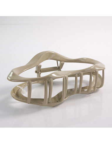 Klamra do Włosów METALOWA BEŻOWA  WAVE Lolita...