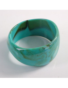 BRANSOLETKA BANGLE  AKRYL turkusowy LOLITA AKCESORIA