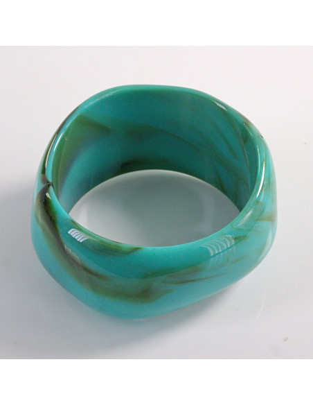 BRANSOLETKA BANGLE  AKRYL turkusowy LOLITA AKCESORIA