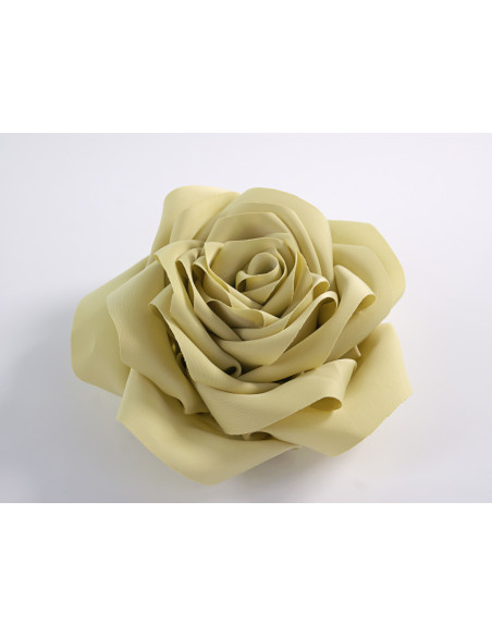 KWIAT Z MATERIAŁU BROSZKA PRZYPINKA LOLITA AKCESORIA RÓŻA 12 cm