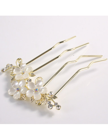 GRZEBIEŃ wsuwany do włosów wtykowy ozdobny...