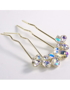 GRZEBIEŃ wsuwany do włosów wtykowy  Lolita Akcesoria...